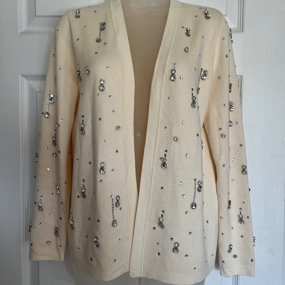 Shiny Size 0 Chicos cardigan--worn once